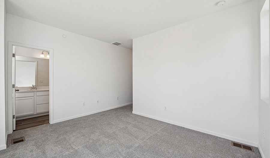 Bedroom of the Chicago floor plan