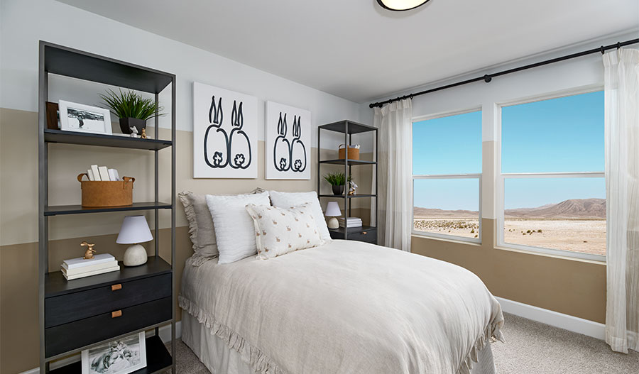 Bedroom of the Bedford floor plan
