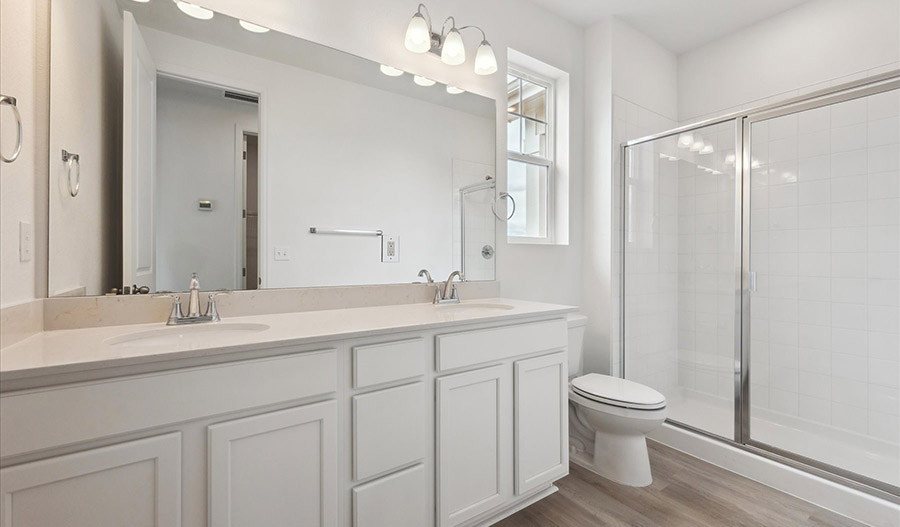 Bathroom of the Alexandrite floor plan