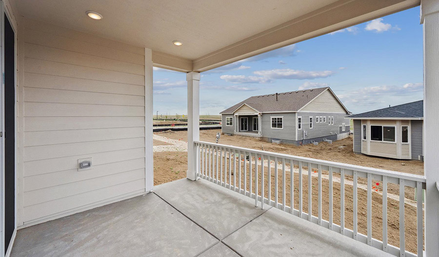 Rear Exterior of the Alexandrite floor plan