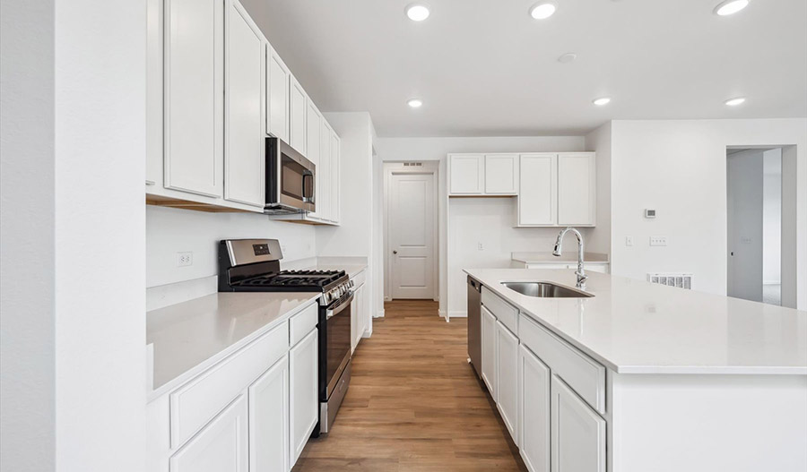 Kitchen of the LynwoodIIDuo floor plan
