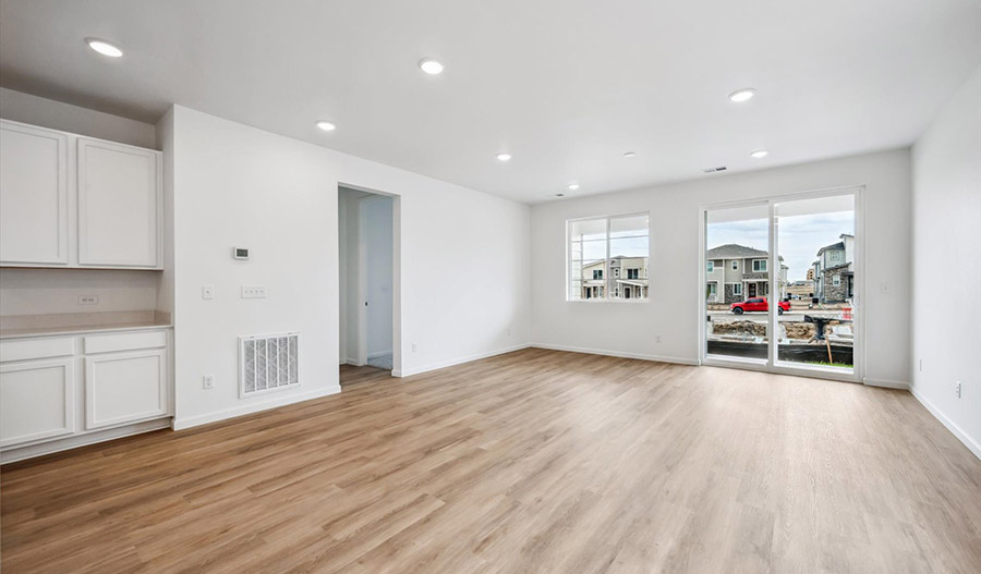 Great Room of the LynwoodIIDuo floor plan