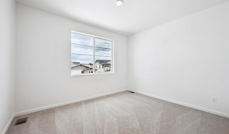Bedroom of the LynwoodIIDuo floor plan