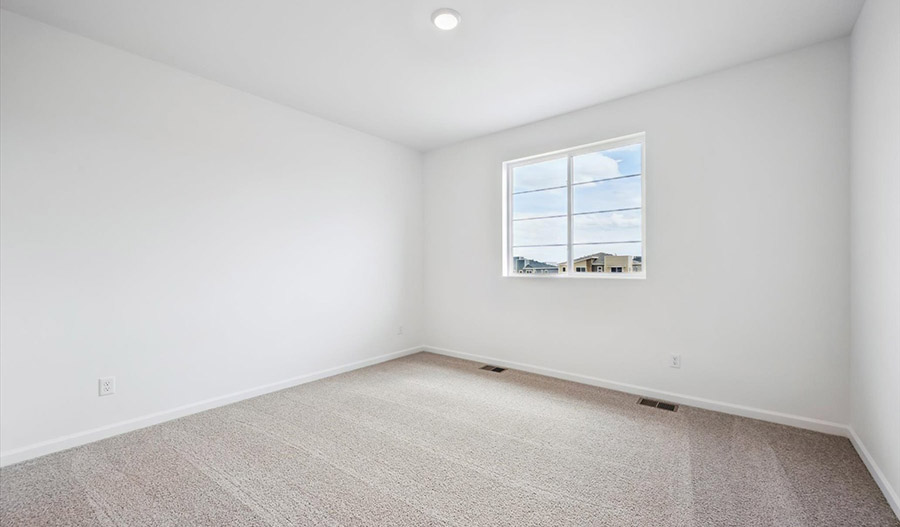 Bedroom of the LynwoodIIDuo floor plan