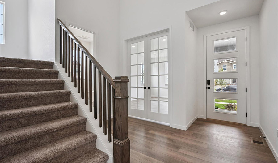 Entry of the Coronado floor plan