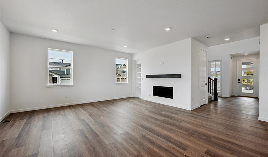 Great Room of the Coronado floor plan