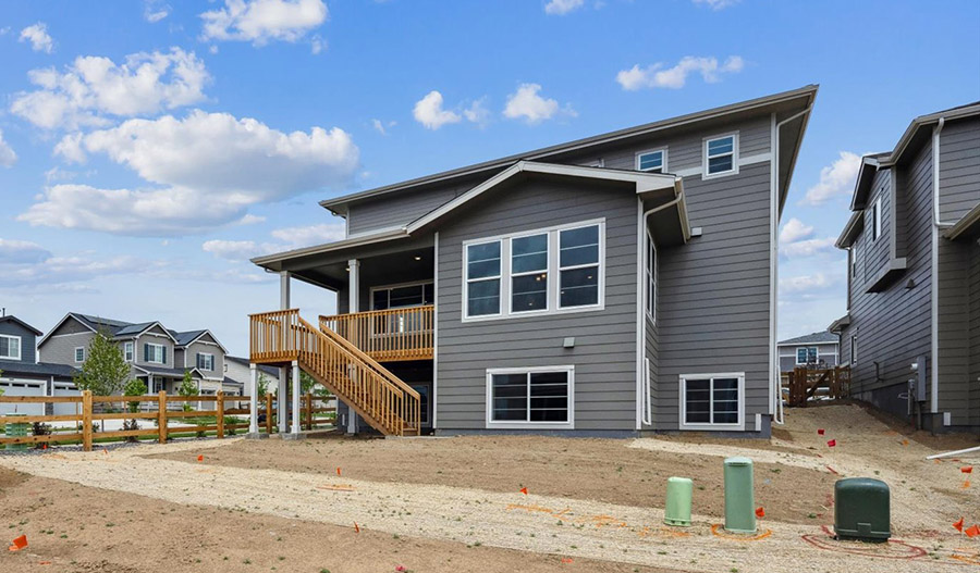 Rear Exterior of the Coronado floor plan