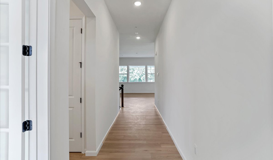 Entry of the Decker floor plan