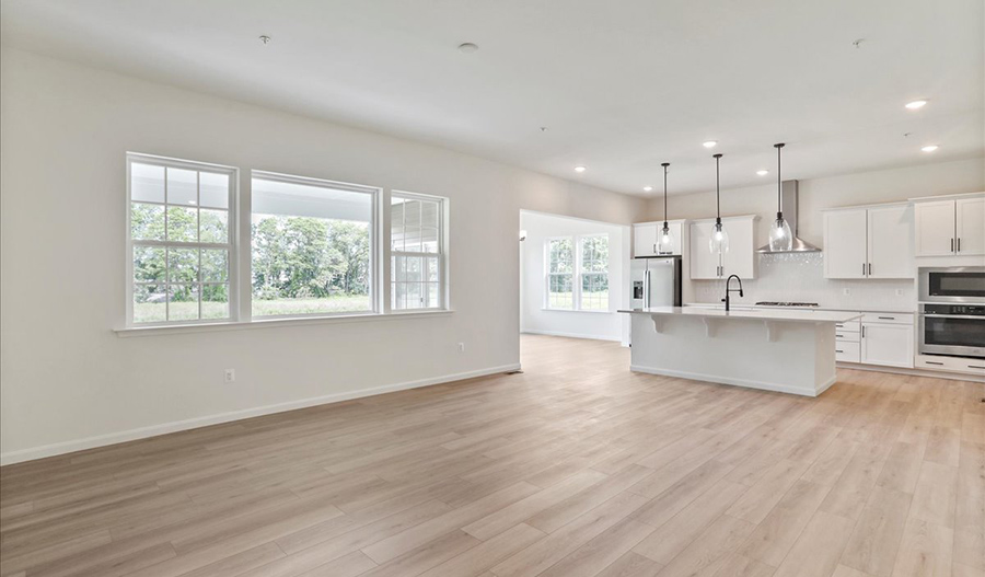 Great Room of the Decker floor plan