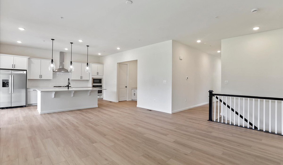 Great Room of the Decker floor plan