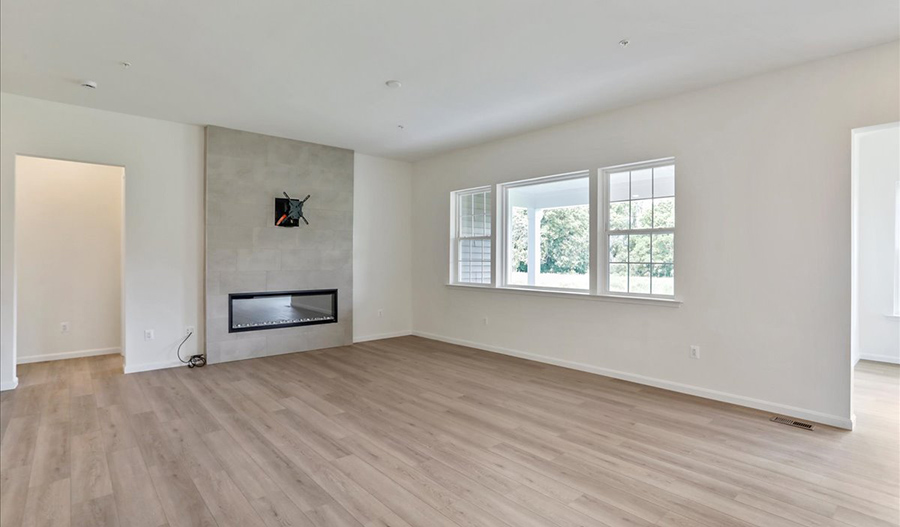 Great Room of the Decker floor plan