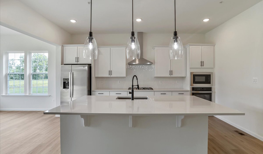 Kitchen of the Decker floor plan