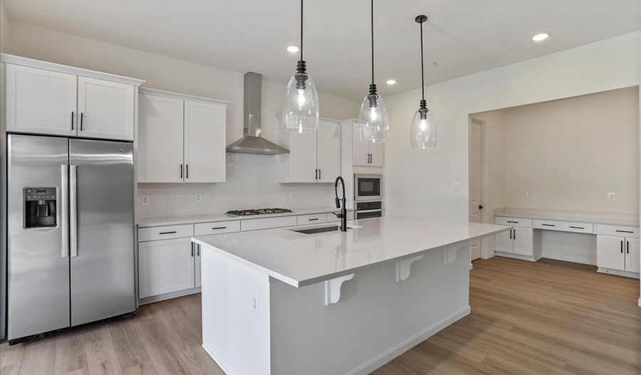 Kitchen of the Decker floor plan