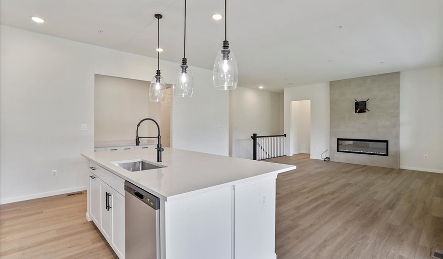 Kitchen of the Decker floor plan