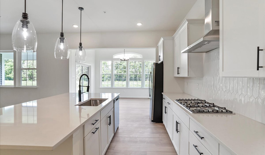 Kitchen of the Decker floor plan