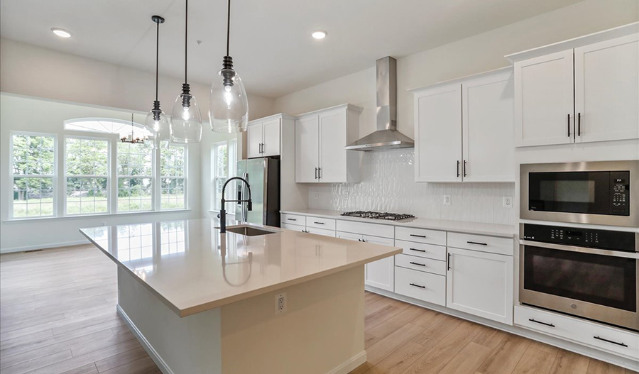 Kitchen of the Decker floor plan