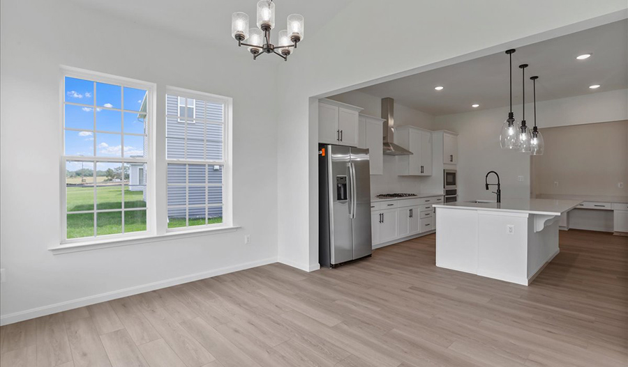 Sunroom of the Decker floor plan