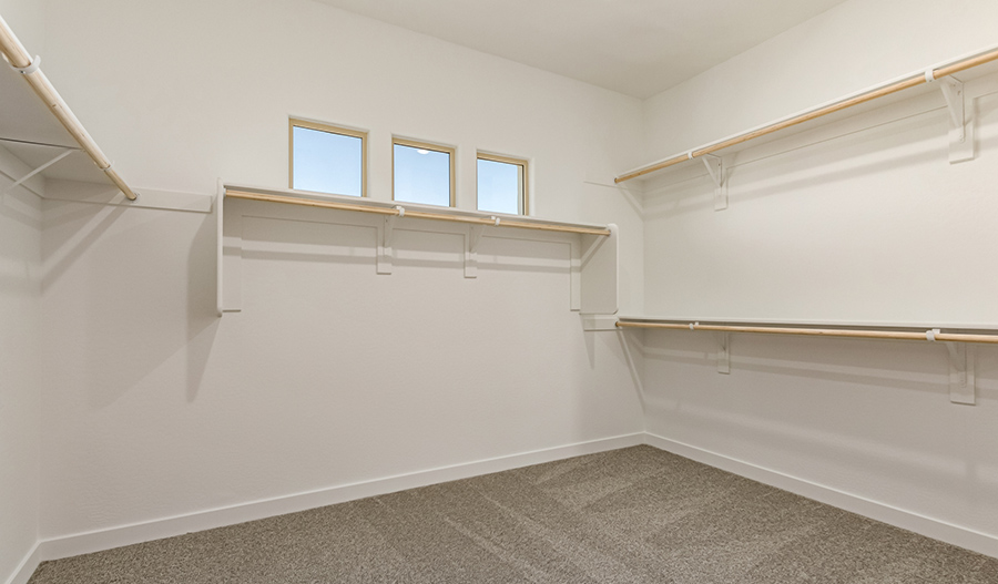 Closet of the Yorktown floor plan