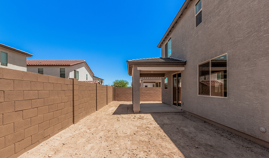 Pearl-Lot11-Olive Rear Exterior of the  Pearl floor plan