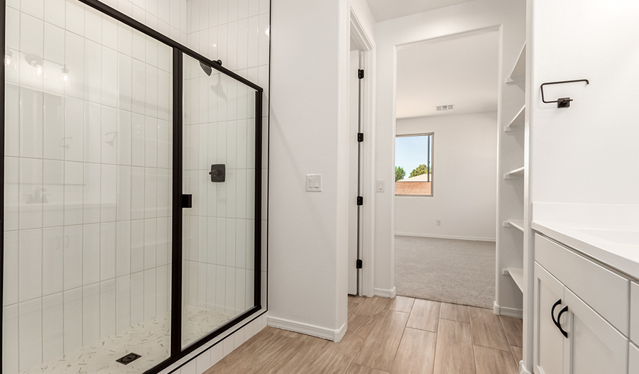  Larimar-Lot18-SeasonsAtTrevino Bathroom of the   Larimar floor plan