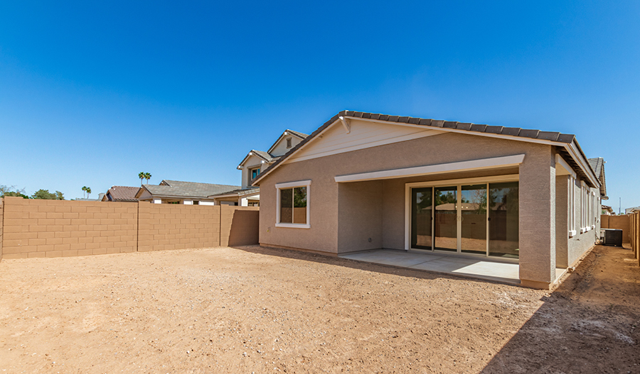 Larimar-Lot18-SeasonsAtTrevino Rear Exterior of the   Larimar floor plan