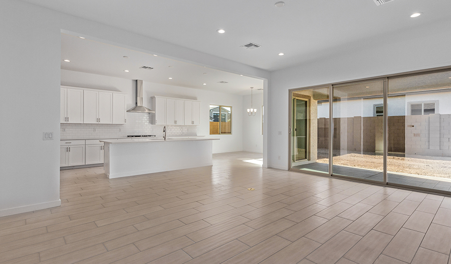 Great Room of the Cassandra floor plan