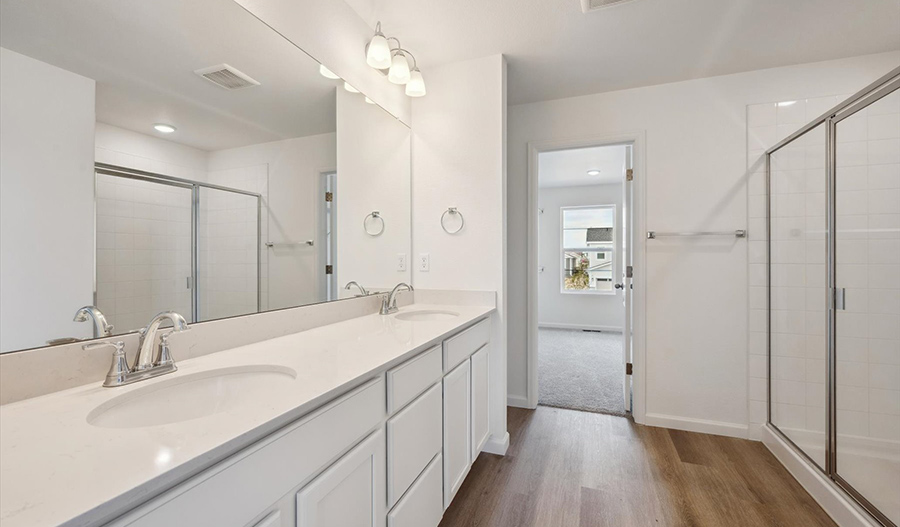 Bathroom of the Lapis floor plan