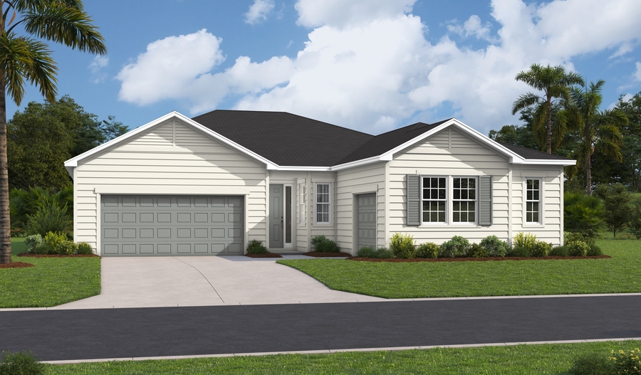 Master Elevation K of the Pinecrest floor plan