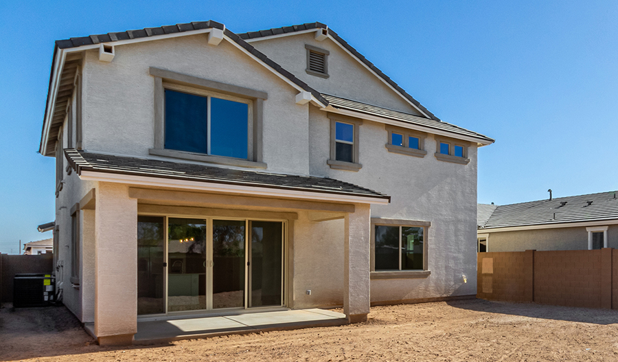 SeasonsAtTrevino Rear Exterior of the Moonstone floor plan