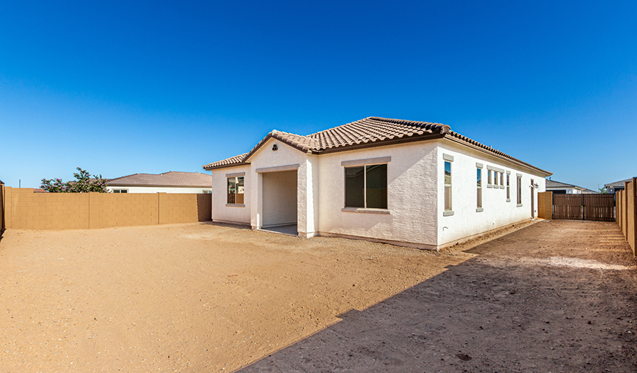 Rear Exterior of the Celeste floor plan