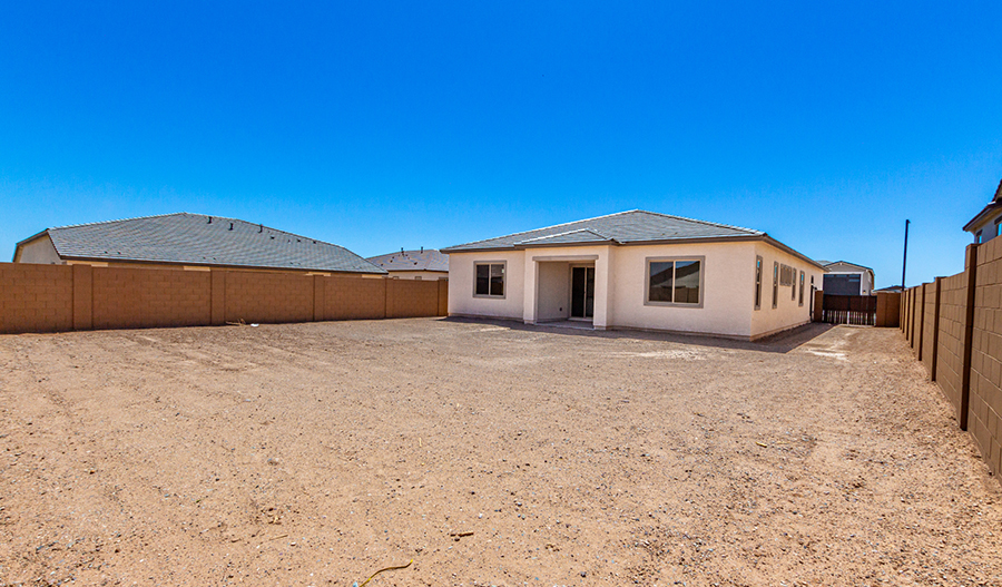 Rear Exterior of the Celeste floor plan