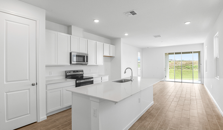 Kitchen of the Fraser floor plan
