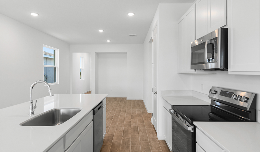 Kitchen of the Fraser floor plan