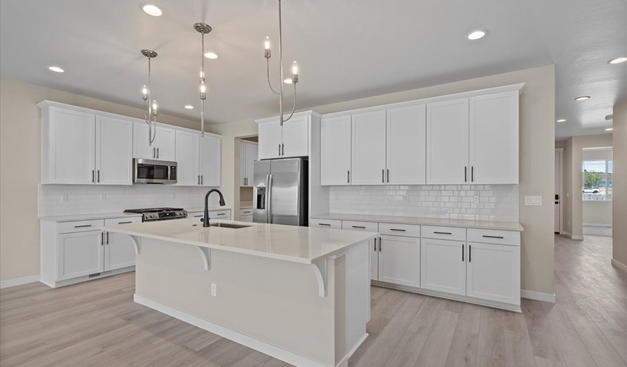 Kitchen of the Pewter floor plan
