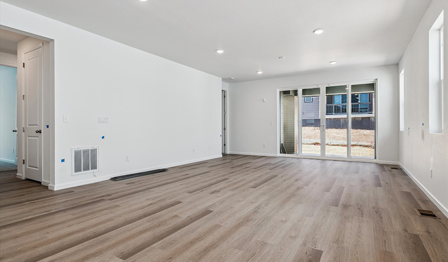 Great Room of the Lavender floor plan
