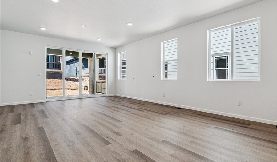 Great Room of the Lavender floor plan