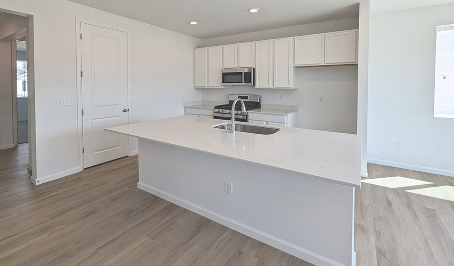 Kitchen of the CitrineII floor plan