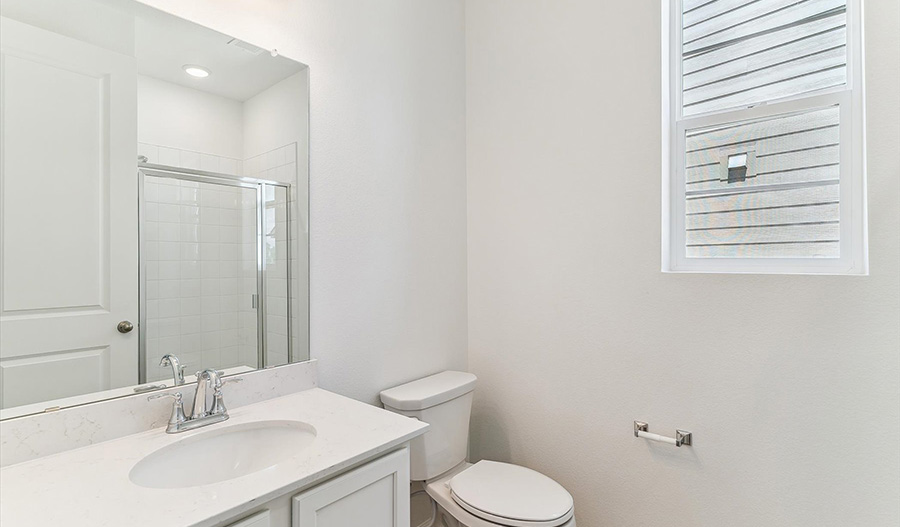 Bathroom of the Lapis floor plan
