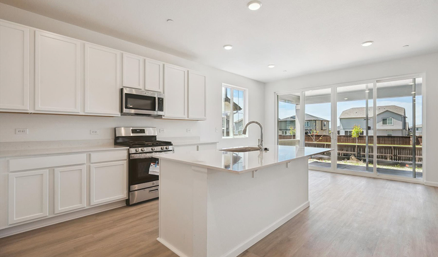 Kitchen of the Moonstone floor plan