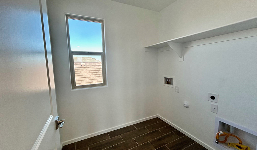 Laundry Room of the Layla floor plan