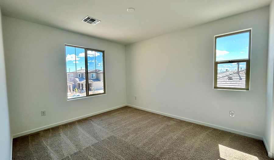 Bedroom of the Layla floor plan