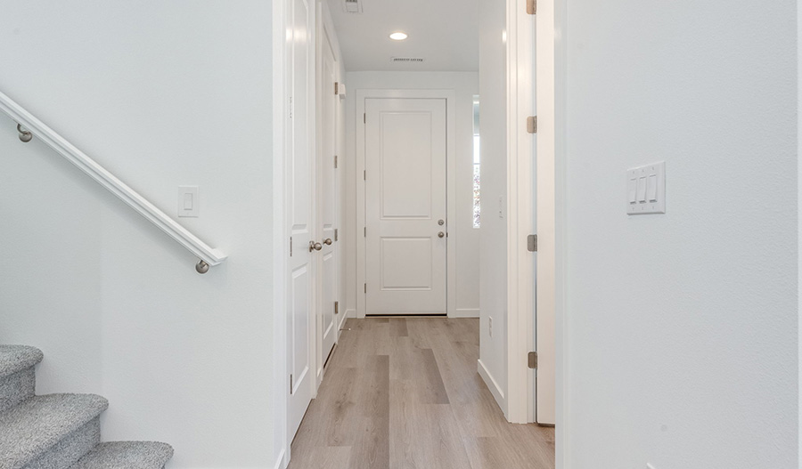 Entry of the Valerie floor plan