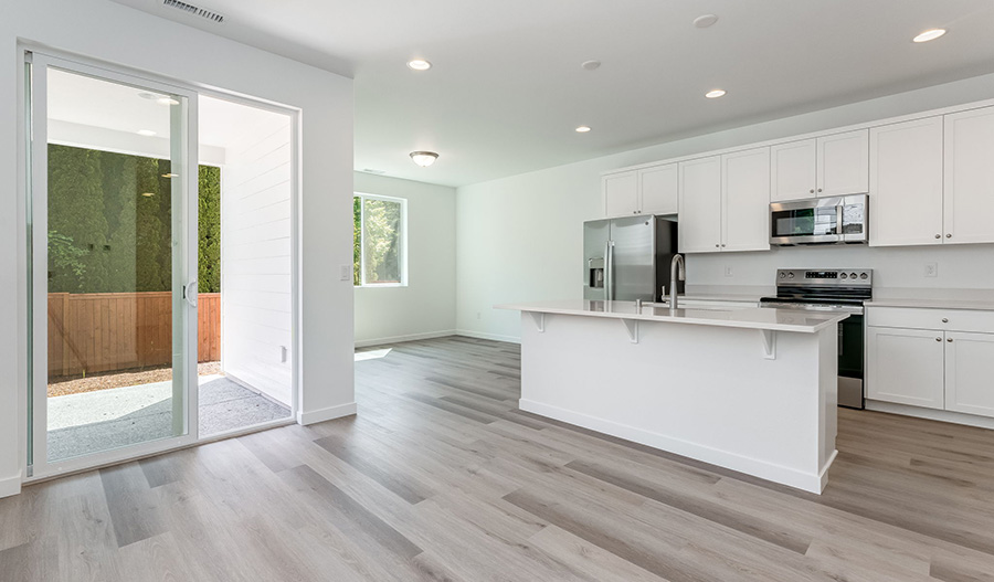 Kitchen of the Valerie floor plan