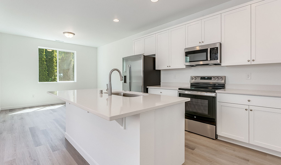Kitchen of the Valerie floor plan