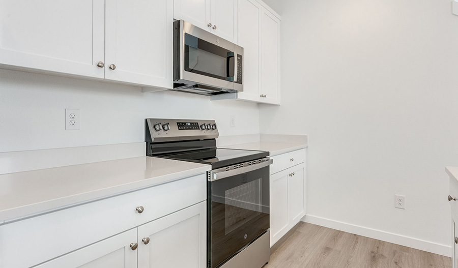 Kitchen of the Valerie floor plan