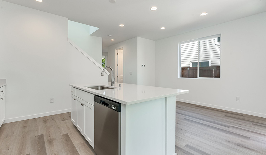Kitchen of the Valerie floor plan