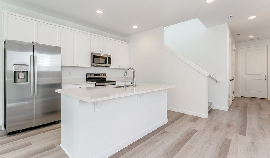 Kitchen of the Valerie floor plan