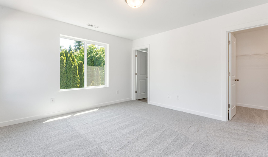 Bedroom of the Valerie floor plan