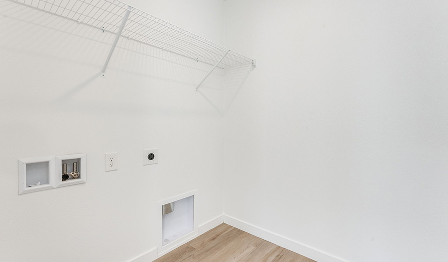Laundry Room of the Vance floor plan