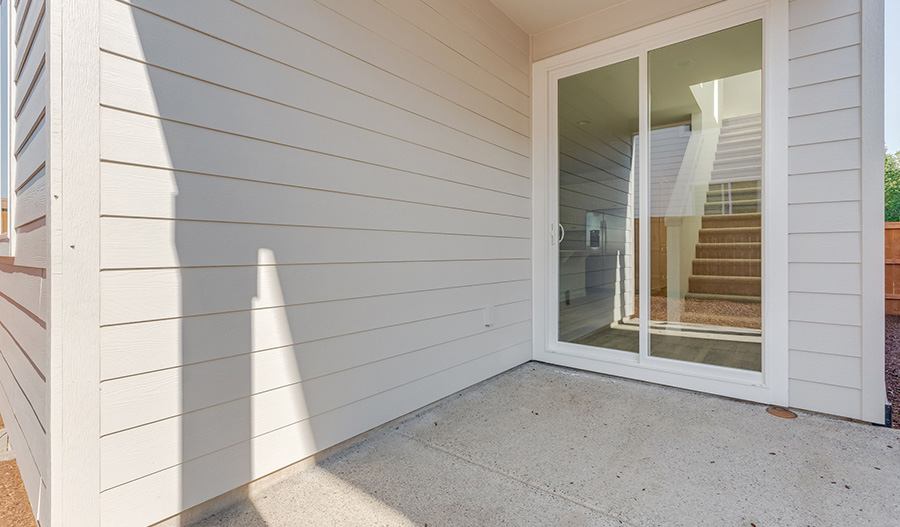 Patio of the Vance floor plan